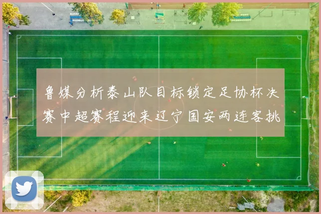 鲁媒分析泰山队目标锁定足协杯决赛中超赛程迎来辽宁国安两连客挑战